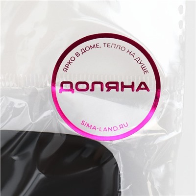 Противень для духовки Доляна «Криспи», силикон, 40×30 см, чёрный