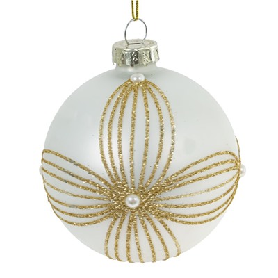 GAEM Набор из 12шт Украшение новогоднее "Шар", D 8 см, L34 W25 H9 см