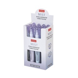 Ручка-корректор Hatber Mist  7ml с гибрид.наконечником с колпачком и клипом  в картонной Дисплей-витрине