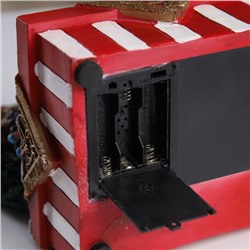 Светодиодная фигура «Ярмарка подарков» 26 × 20 × 16.5 см, полистоун, USB, свечение мульти