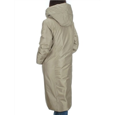 EAC327 OLIVE Пальто зимнее женское (200 гр. холлофайбера)