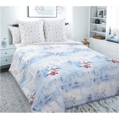 КПБ Шале голубой поплин Текс-Дизайн