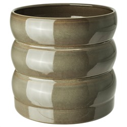 HASSELBUKETT, Übertopf, drinnen/draußen/grün/braun,, 15 cm