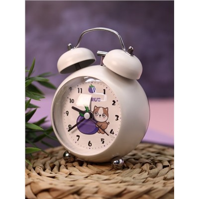 Часы-будильник «Fruity Friends», white