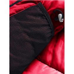 Парка зимняя подростковая для девочки красного цвета 9332Kr