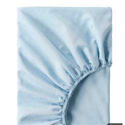 BRUKSVARA Простынь на резинке Spannbettlaken, blau, 90x200 cm и 160х200см