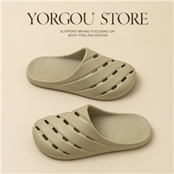 Slide, summer slippers, non-slip footwear, breathable deodorized shoes indoor