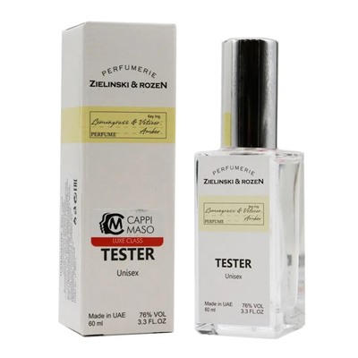 Tester EU Z & R Lemongrass & Vetiver, Amber unisex 60 ml