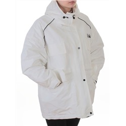 3092 WHITE Куртка демисезонная женская (100 гр. холлофайбер)