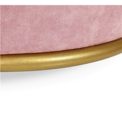 Пуф SHT-B6
                        пыльная роза / золото