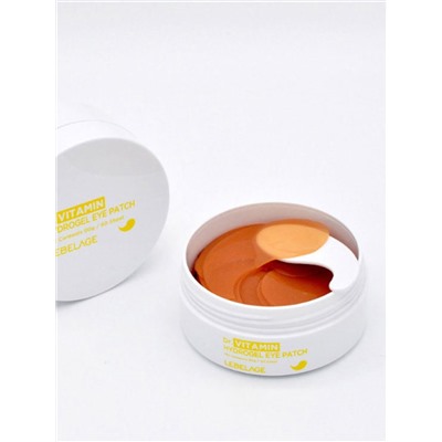 Lebelage Гидрогелевые патчи для глаз с витаминами / Dr.Vitamin Hydrogel Eye Patch, 60 шт.