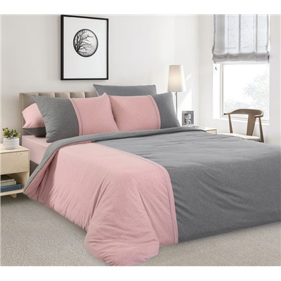 Простыня на резинке Каркаде меланж Текс-Дизайн