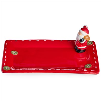 БЛЮДО СЕРВИРОВОЧНОЕ КОЛЛЕКЦИЯ "CHRISTMAS GIFT" 24*13,5*9,5 СМ