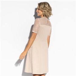 Платье нарядное, Воплощение женственности (бежевое)