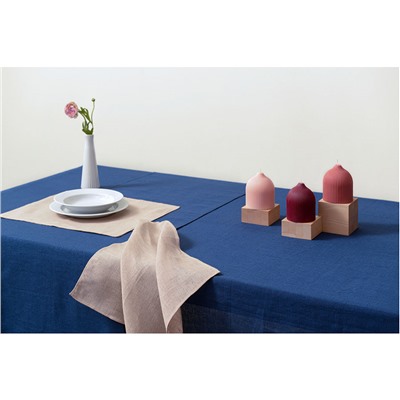 Свеча декоративная бордового цвета из коллекции Edge, 10,5см