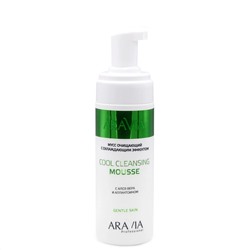 Aravia Мусс очищающий с охлаждающим эффектом с алоэ вера и аллантоином / Cool Cleansing Mousse, 160 мл