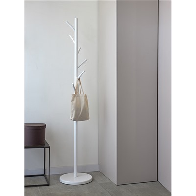 Вешалка напольная Forsty, 173 см, белая