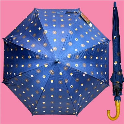 Зонт-трость для девочки полуавтомат Арт 7250 модель 1