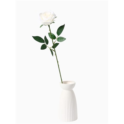Цветы искусственные «Роза боливийская», 8×55 см, белые