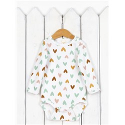 Боди детское Baby Boom Б86/10008-И(Н) Сердечки на сахаре я733 Baby Boom