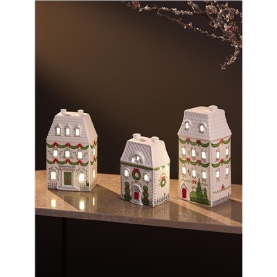 Домик с подсветкой Olgod из коллекции New Year Essential, 19см