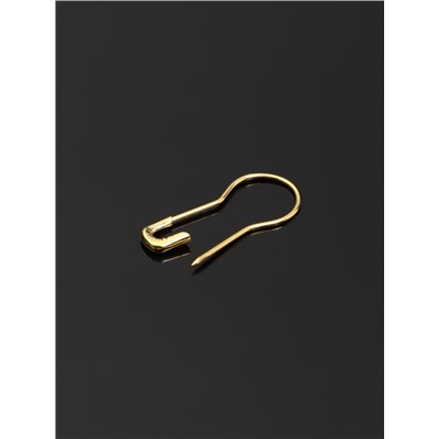 Булавка 22×9 мм (набор 10 шт.), цвет золото