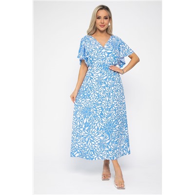 Платье Летнее настроение (голубое) П13728-7М
