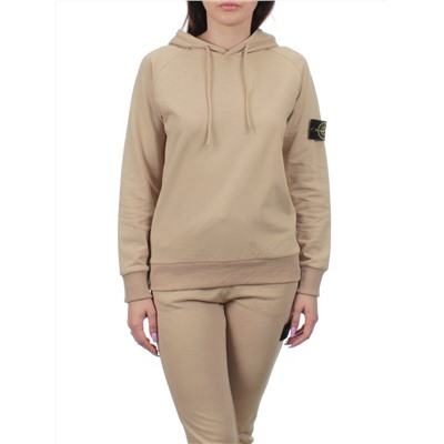 E102 BEIGE Костюм спортивный женский (хлопок 90%, полиэстер 10%)
