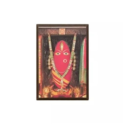 Линга Бхайрави с браслетами Кумкум (4 x 6 дюймов), Linga Bhairavi with Bangles Photo Kumkum, произв. Isha Life