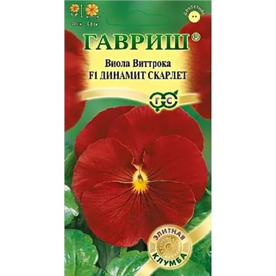 Семена Виола Динамит Скарлет F1 Виттрока, арт.: 12666