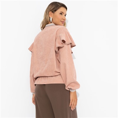 Бомбер из вельвета на кулиске, Всё про неё