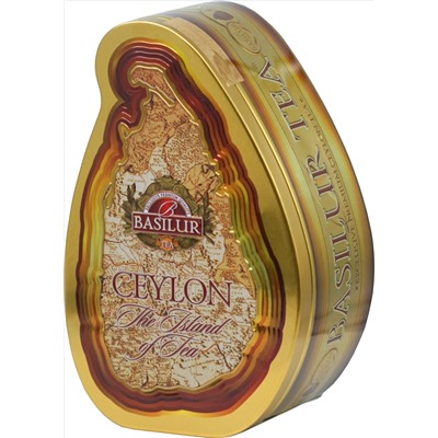 BASILUR. Чайный остров. Gold 100 гр. жест.банка