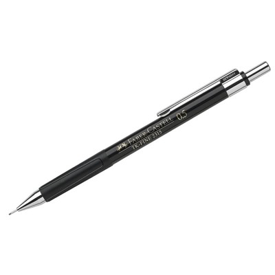Карандаш механический Faber-Castell "TK-Fine 2315", HB, 0,5мм, черный корпус