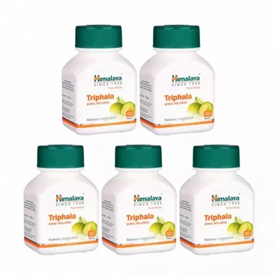Набор Трифала (5 х 60 таб, 250 мг), Triphala Set, произв. Himalaya