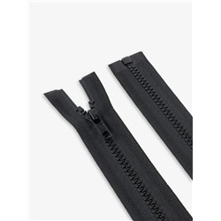 Молния «Трактор», №5, разъёмная, замок автомат, 70 см, чёрная