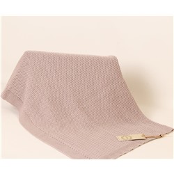 Плед для Новорожденных 80x90 см Вязанный Baby Smile Gri - EcoCotton