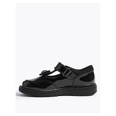 Kids’ Leather T-Bar School Shoes (8 Small - 1 Large)