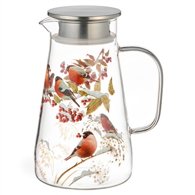 КУВШИН "СНЕГИРИ"  1400 МЛ
