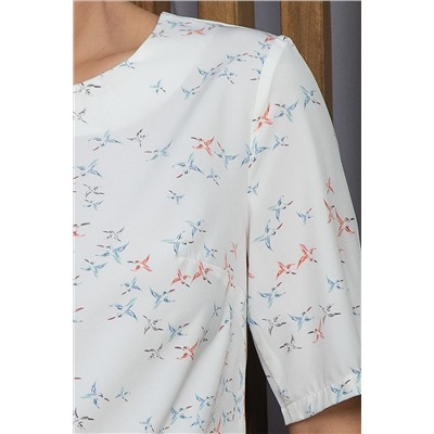 Блуза Джоан (молочная) Б13083-16М