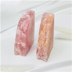 Радуга Самоцветов Держатель для книг из мадагаскарского Розового кварца