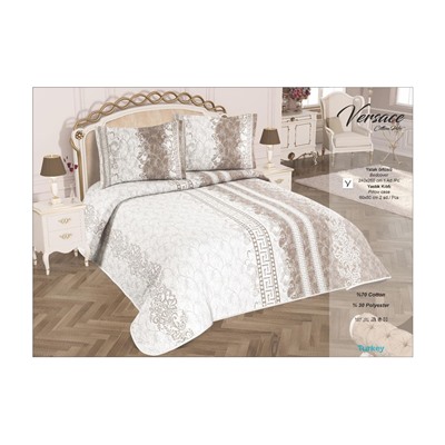 Жаккардовое Покрывало 240x260 см с 2-мя Наволочками 60x80 см Delux Seri - My Bed