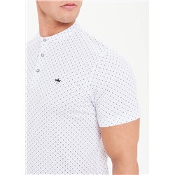 Grandad Collar T-Shirt