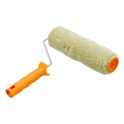 Валик "Фасадные работы", 250 мм,ворс 18 мм, D 48 мм, D ручки - 6 мм, полиакрил,полиэстер Сибртех