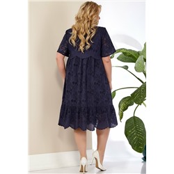 Платье AIRA STYLE 824 т.синий УЦЕНКА