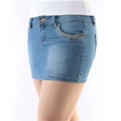 RW6032 Юбка джинсовая женская (98% хлопок, 2% полиэстер)