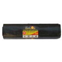 Мусорные мешки ИСТОК 300л/10шт, 85мкм (100*140)