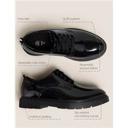 Kids' Leather Freshfeet™ School Shoes (13 Small - 7 Large)