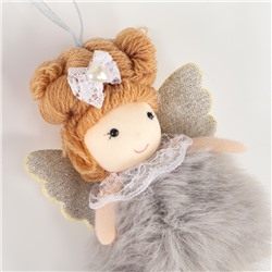 Ёлочное украшение кукла «Фея», с бантиком