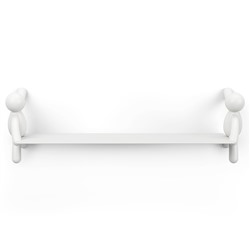 Полка Buddy, 46х15 см, белая
