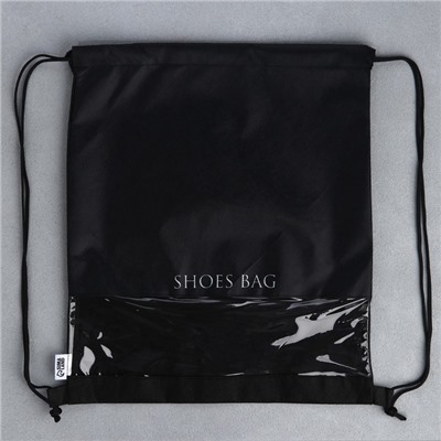 Мешок для обуви SHOES BAG с прозрачным окном 41×30 см